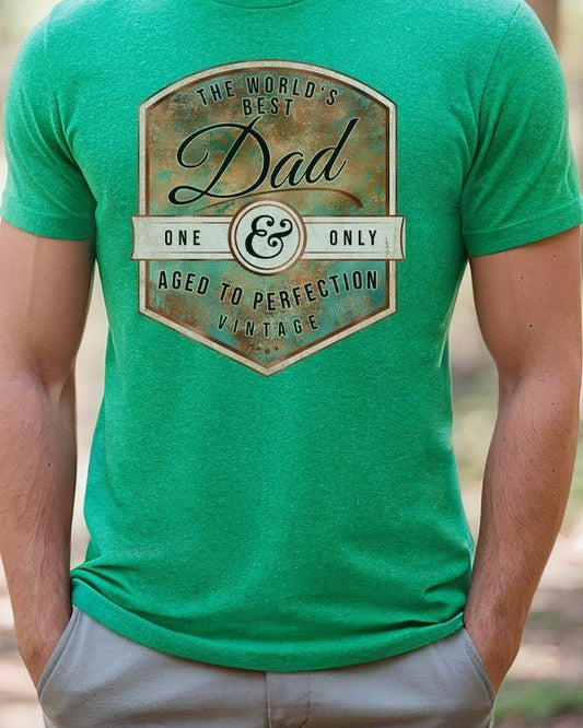 Fathers Day Mens Tees Worlds Best Dad Tee - #variant_color# - #variant_size# - #variant_option#