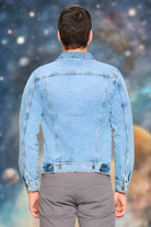 Men's Denim Jacket: Light Blue - #variant_color# - #variant_size# - #variant_option#