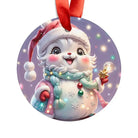 Christmas Ornament: Cute Snowman Ornament - #variant_color# - #variant_size# - #variant_option#