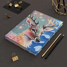 Hardcover Journal: Christmas Deer - #variant_color# - #variant_size# - #variant_option#
