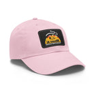 Hat with Leather Patch: La Cabana - Pink - #variant_color# - #variant_size# - #variant_option#