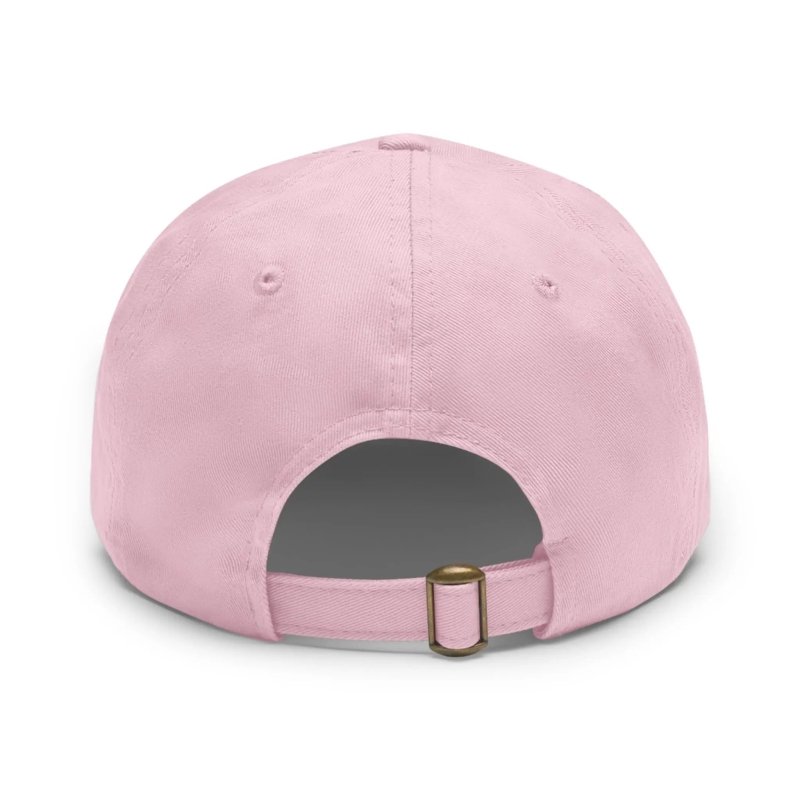 Hat with Leather Patch: La Cabana - Pink - #variant_color# - #variant_size# - #variant_option#