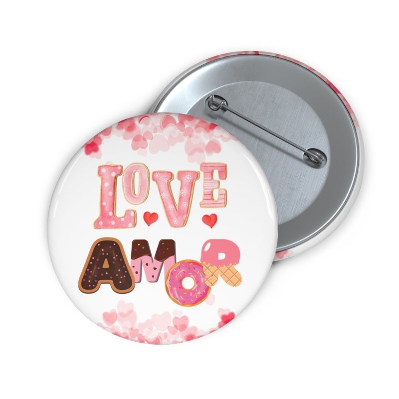 Love-Amor Bilingual Pin - #variant_color# - #variant_size# - #variant_option#