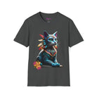 Mystic Mayan Cat - Unisex Softstyle T-Shirt - #variant_color# - #variant_size# - #variant_option#
